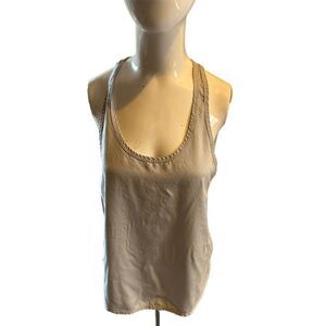 Lululemon Top Active Wear Top for Women Racerback Sz 4 Gray EUC